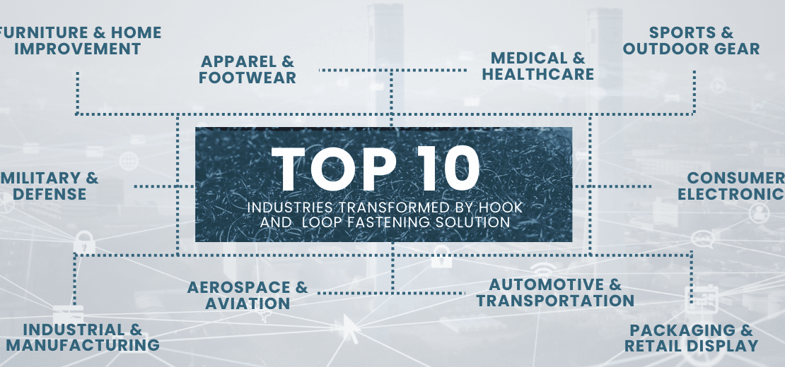 Industries Using Hook and Loop Fasteners